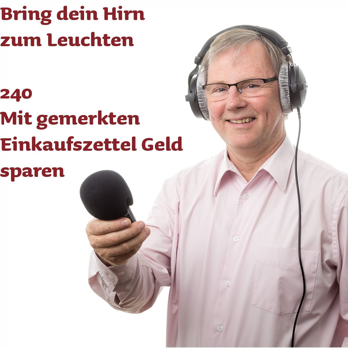 240 Mit gemerkten Einkaufszettel Geld sparen