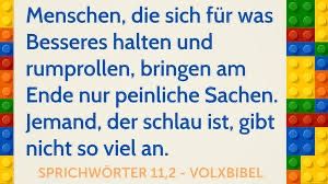 Hochmut kommt vor dem Fall