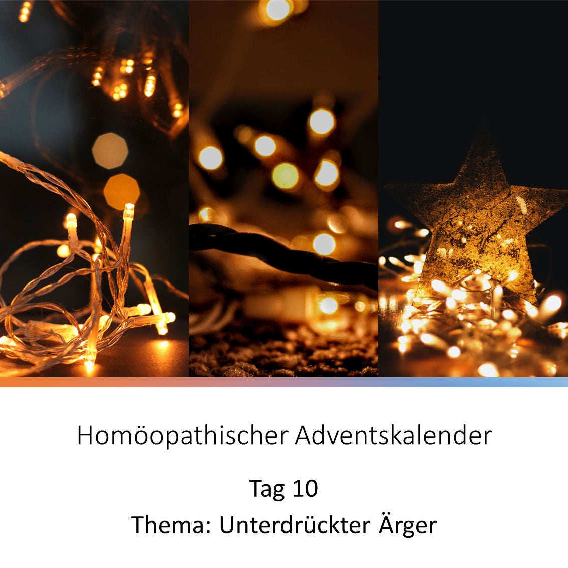 Türchen 10 unterdrückter Ärger