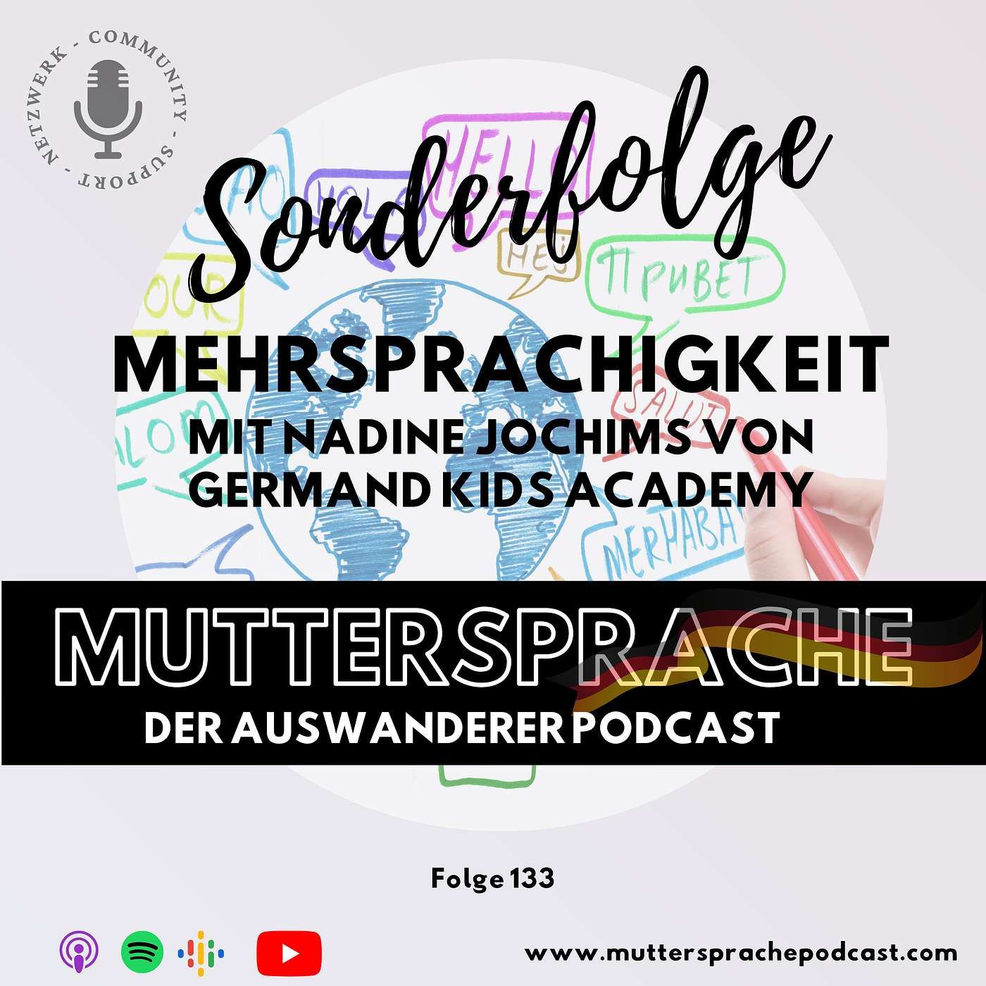 SONDERFOLGE: Mehrsprachigkeit - mit Nadine Jochims von German Kids Academy