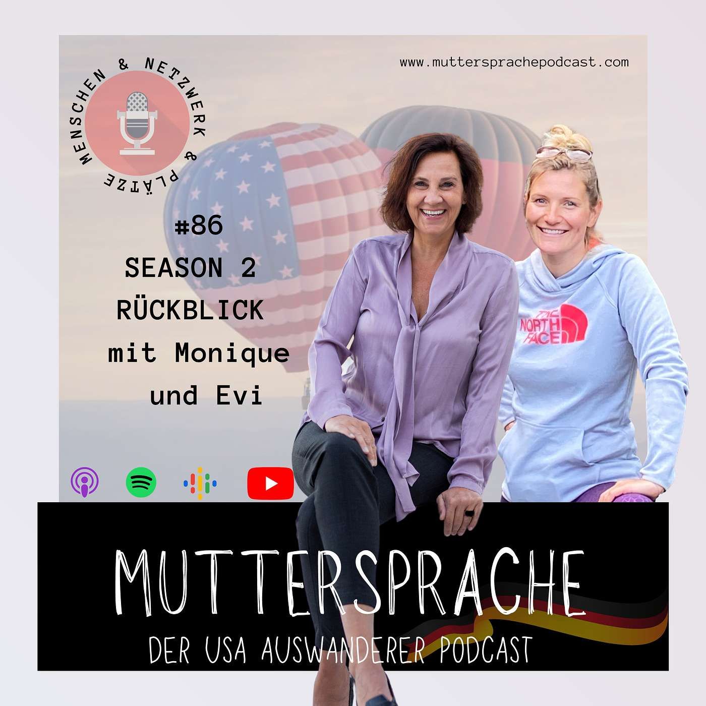 Folge #86 RÜCKBLICK SEASON 2 mit Monique und Evi
