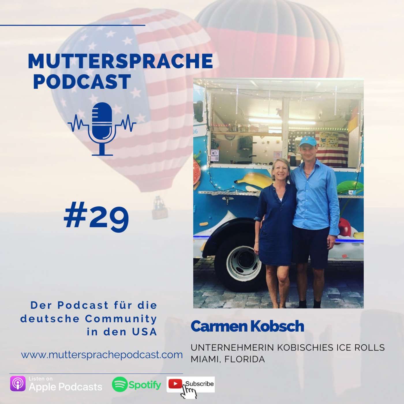 Carmen Kobsch - Unternehmerin Kobischies Ice Rolls, Miami FL - INTERVIEW