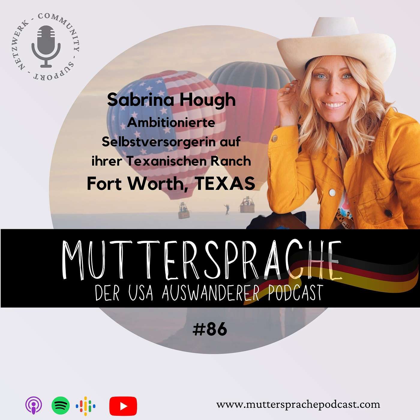 SABRINA HOUGH: Ambitionierte Selbstversorgerin auf ihrer Texanischen Ranch - FORT WORTH, TX