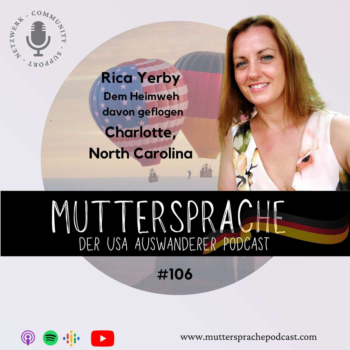 RICA YERBY: Dem Heimweh davon geflogen - Charlotte, NC