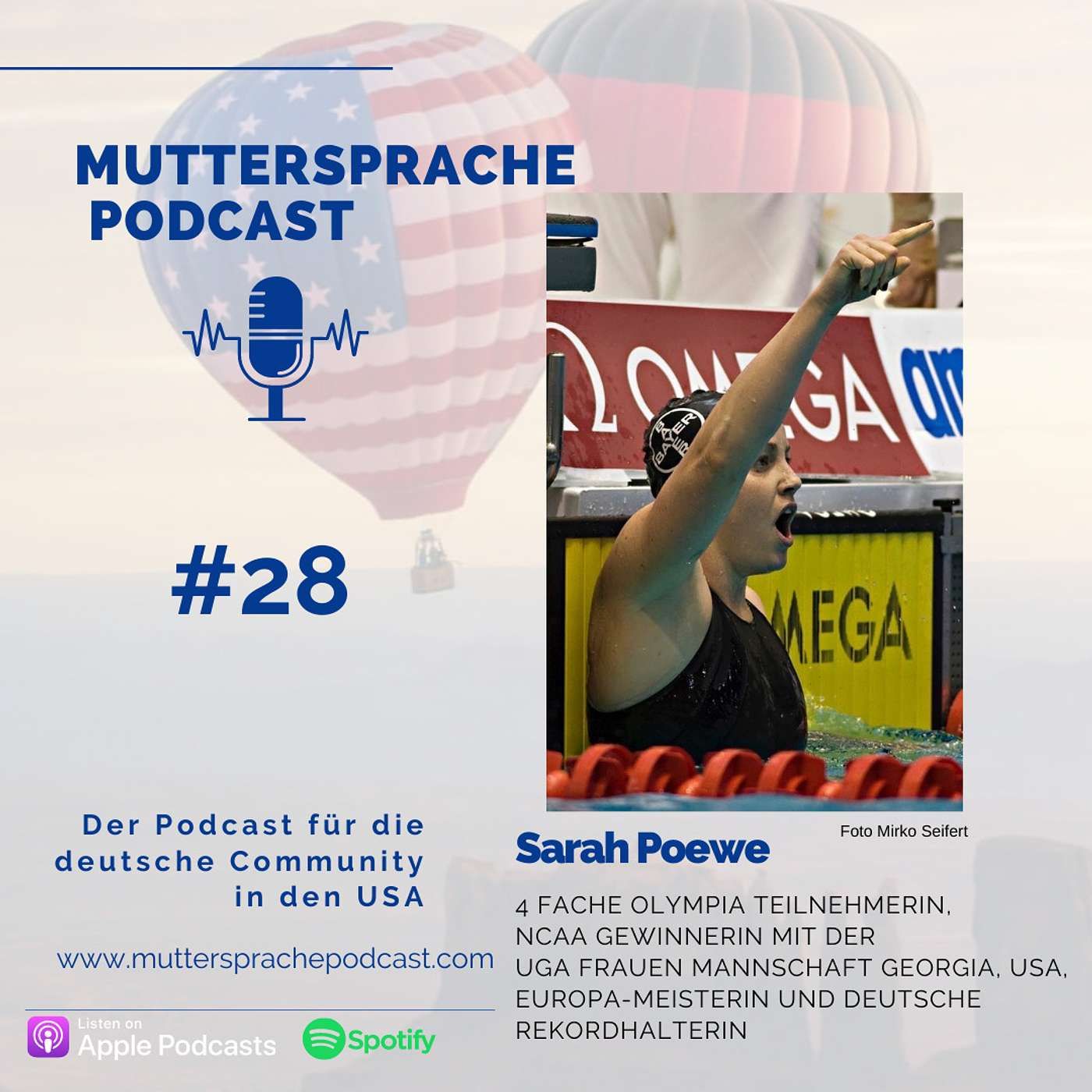 Sarah Poewe - 4 fache Olympiateilnehmerin und heute Schwimm Coach - INTERVIEW