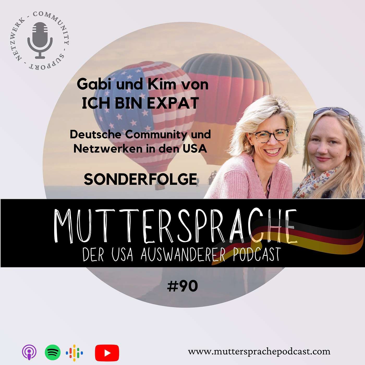 SONDERFOLGE: Deutsche Community und Netzwerken in den USA - Gabi Hegan und Kim Lenar von ICH BIN EXPAT