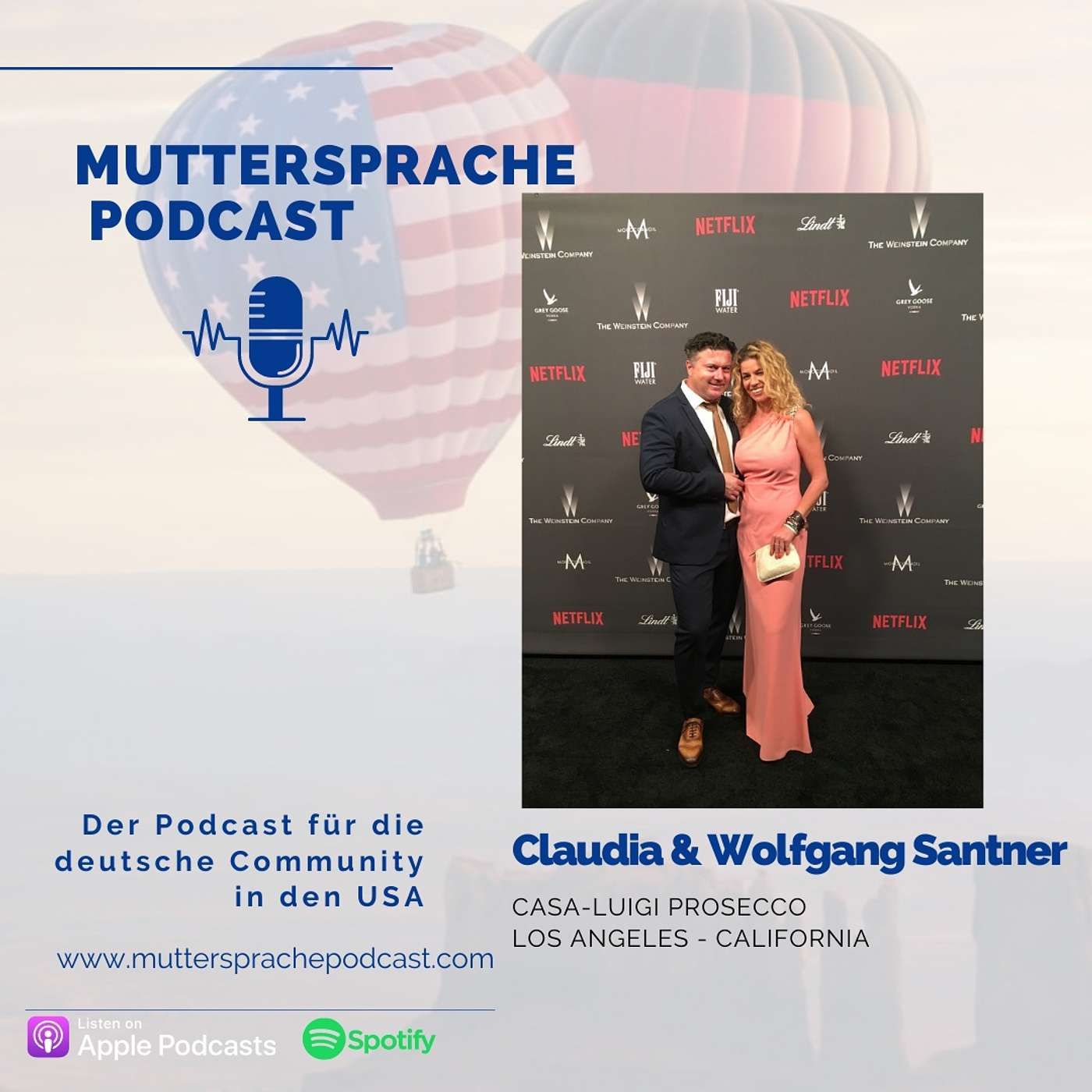 Claudia & Wolfgang Santner, CEO of Casa-Luigi Prosecco