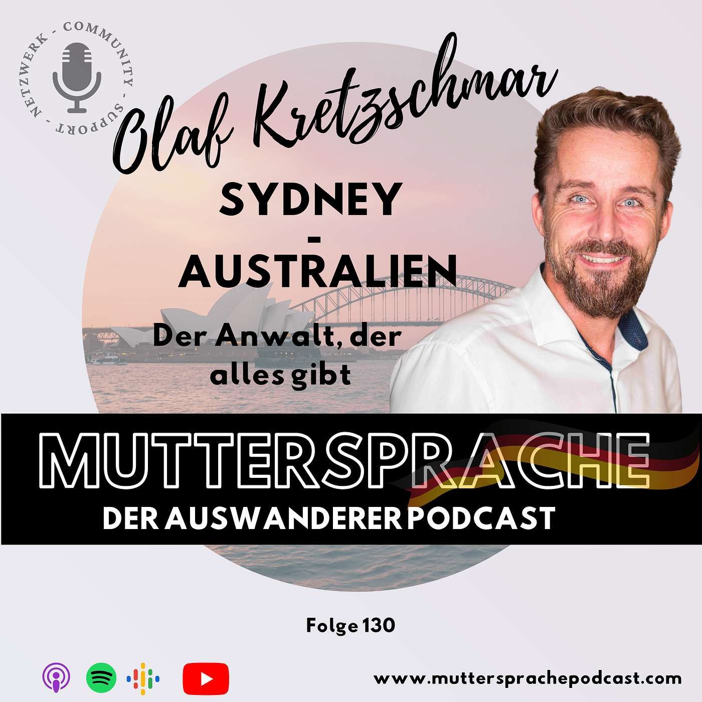 OLAF KRETZSCHMAR: Der Anwalt, der alles gibt - SYDNEY, Australien
