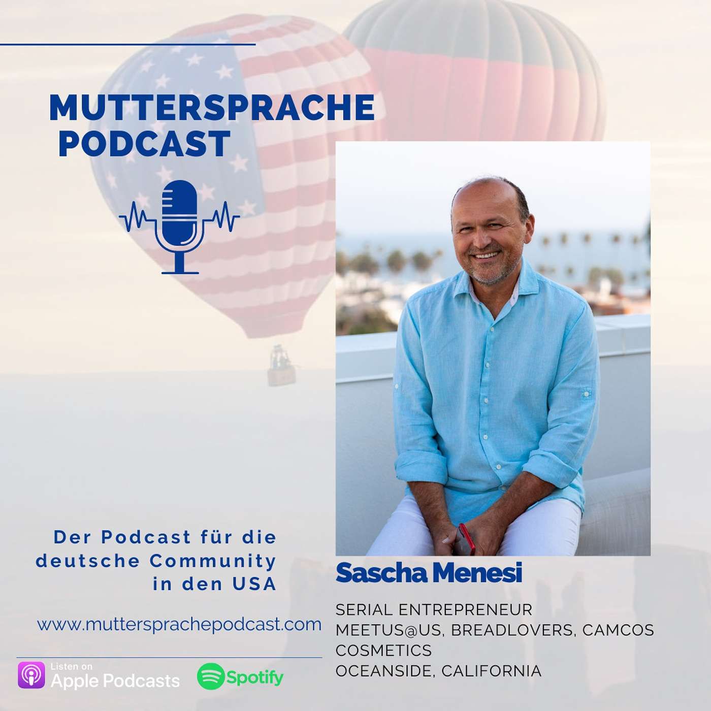 Sascha Menesi - Unternehmer: meetus@US, Breadlovers, CAMCOS Cosmetics - INTERVIEW