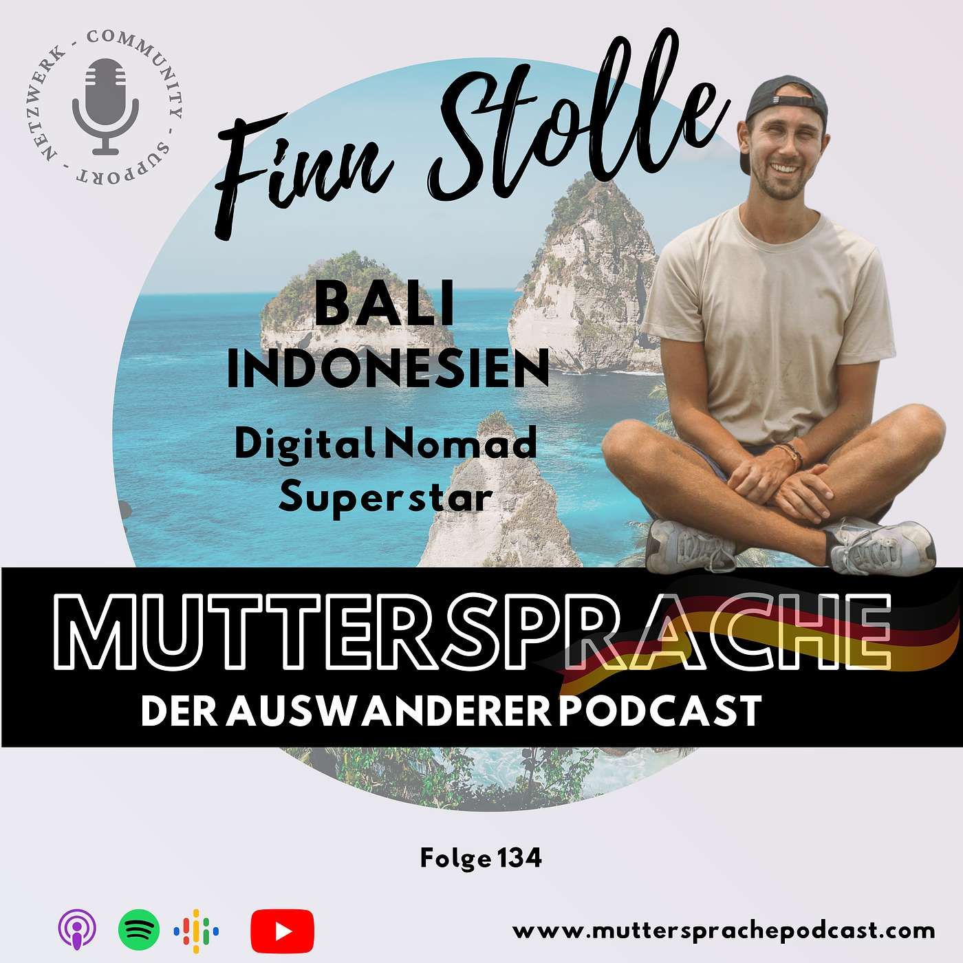 FINN STOLLE: Digital Nomad Superstar - Bali, Indonesien