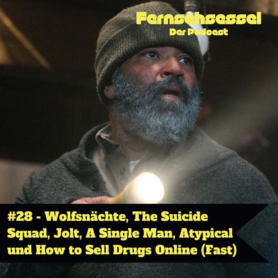 #28 - Wolfsnächte, The Suicide Squad, Jolt, A Single Man, Atypical und How to Sell Drugs Online (Fast)