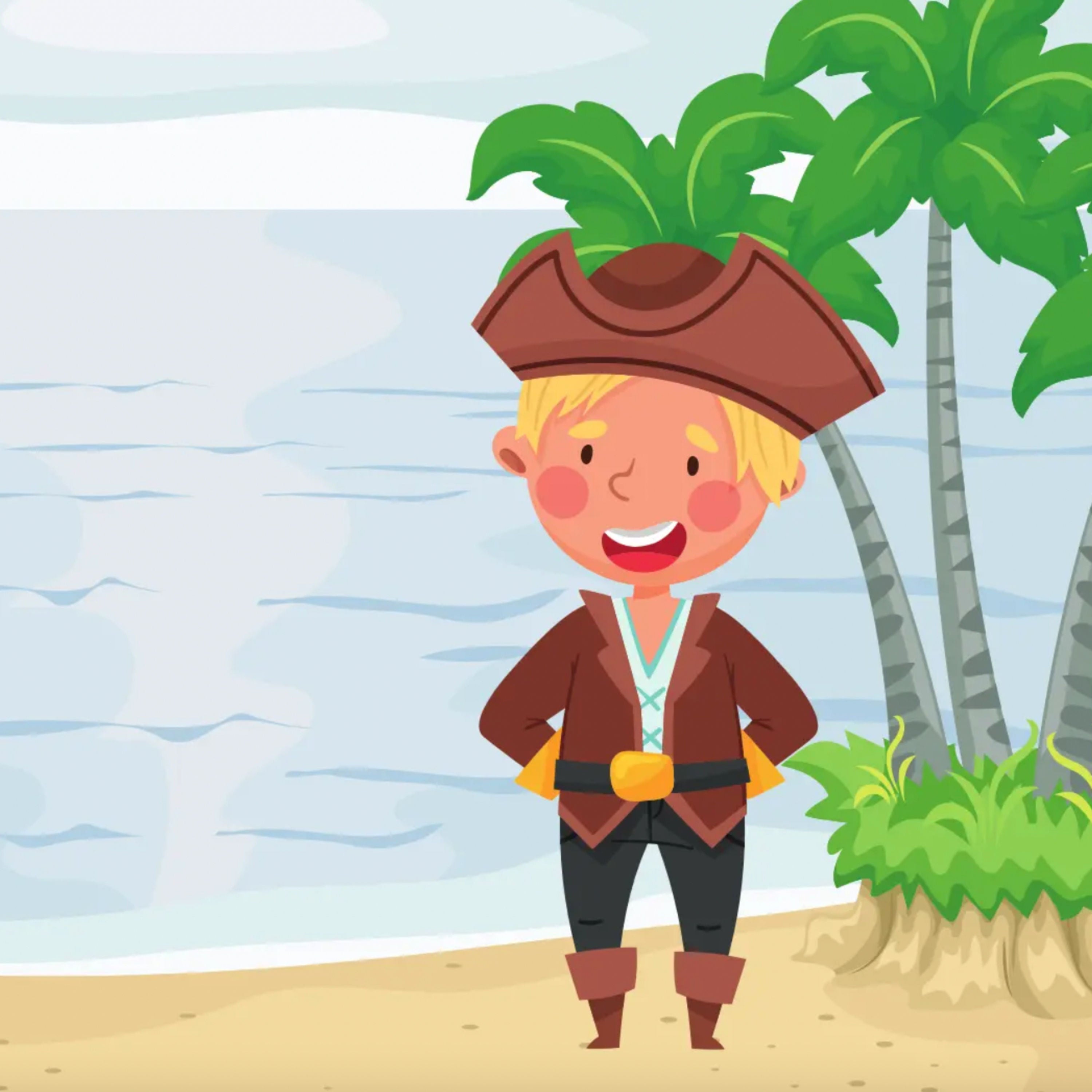 Der Schatz der Dschungelinsel | Piraten-„Gute Nacht“-Geschichte für Kinder