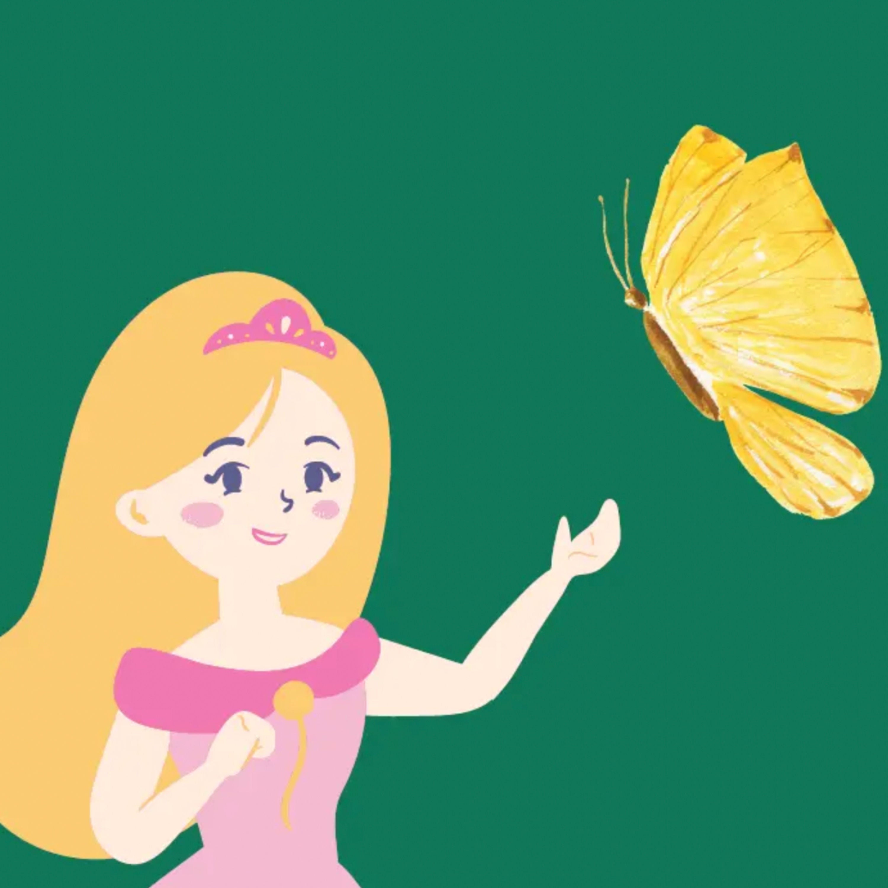 Prinzessin Thilda & der Schmetterling | Einschlafgeschichte mit Lektion