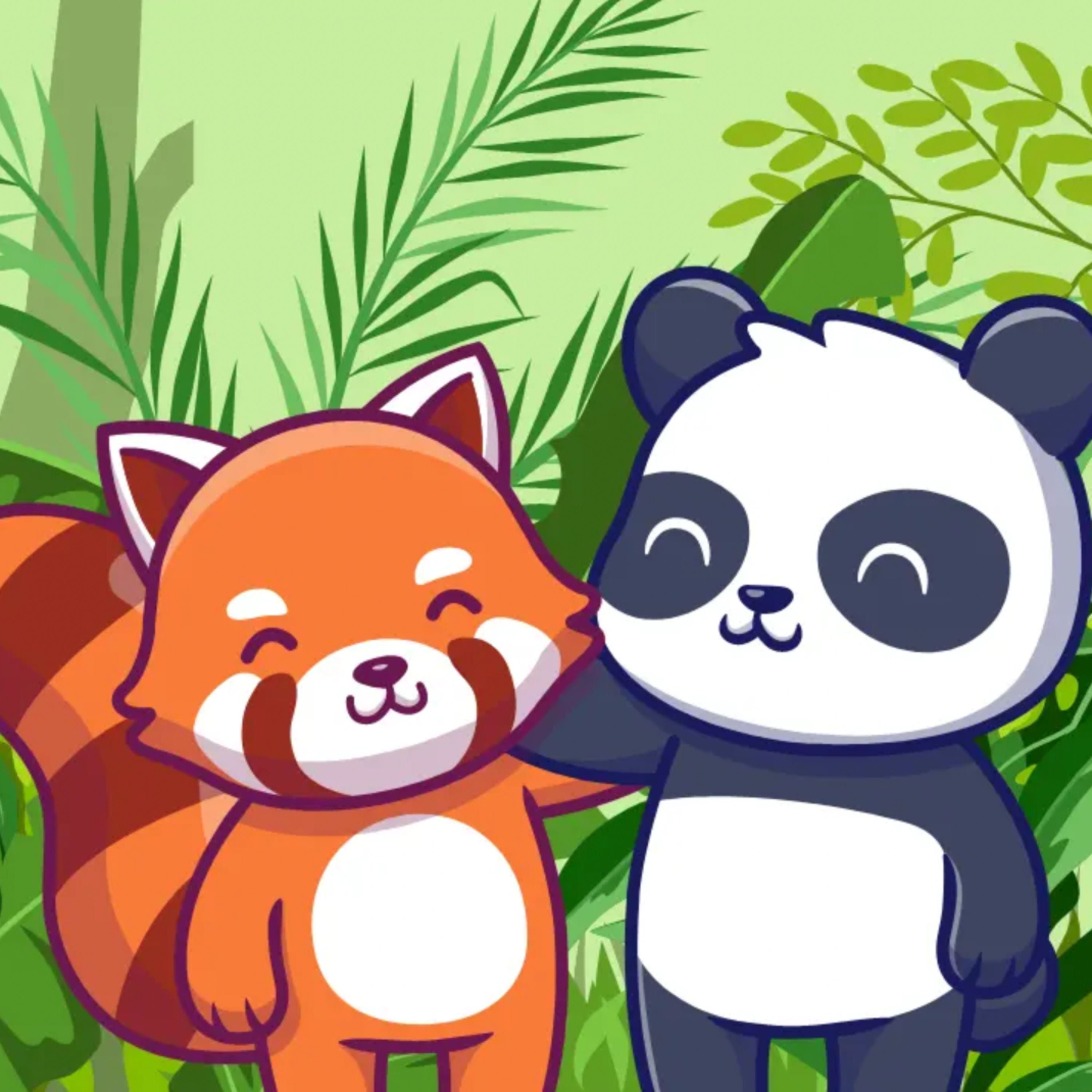 Hugo & Rosa: Die Geschichte von zwei ungleichen Pandas | Einschlafgeschichte für Kinder