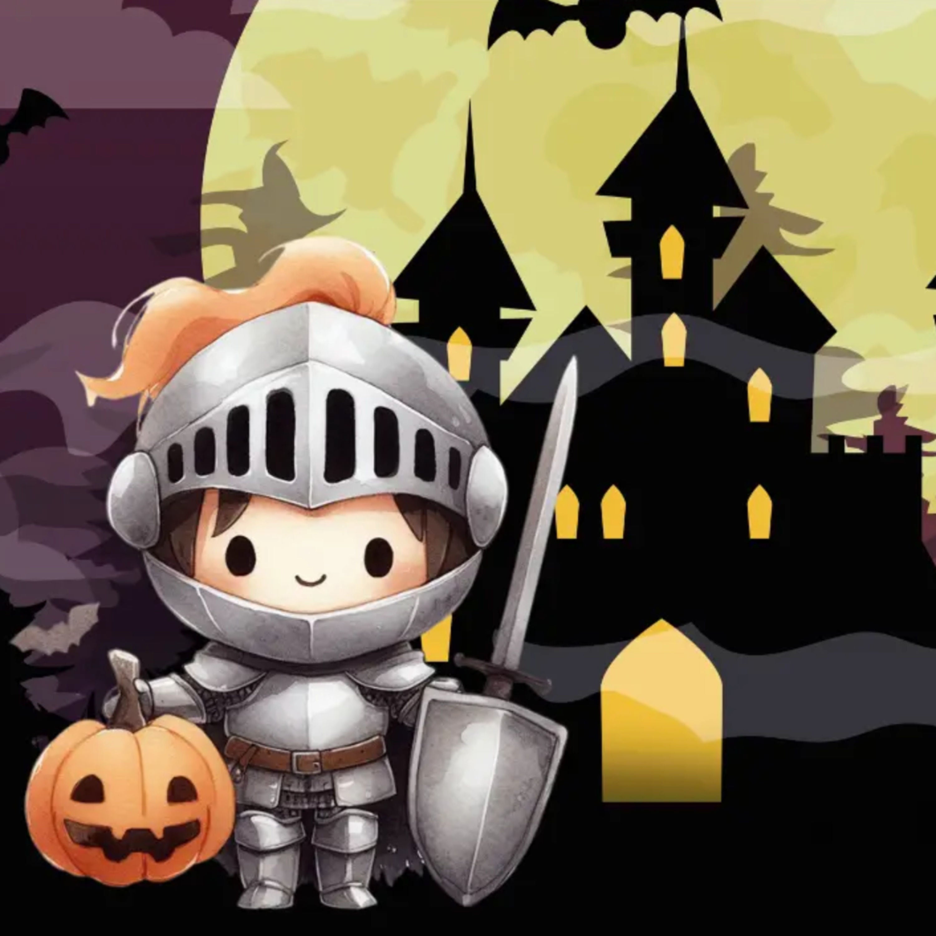 Ritter Tim & das Halloween-Schloss | Halloween-Geschichte über Freundschaft