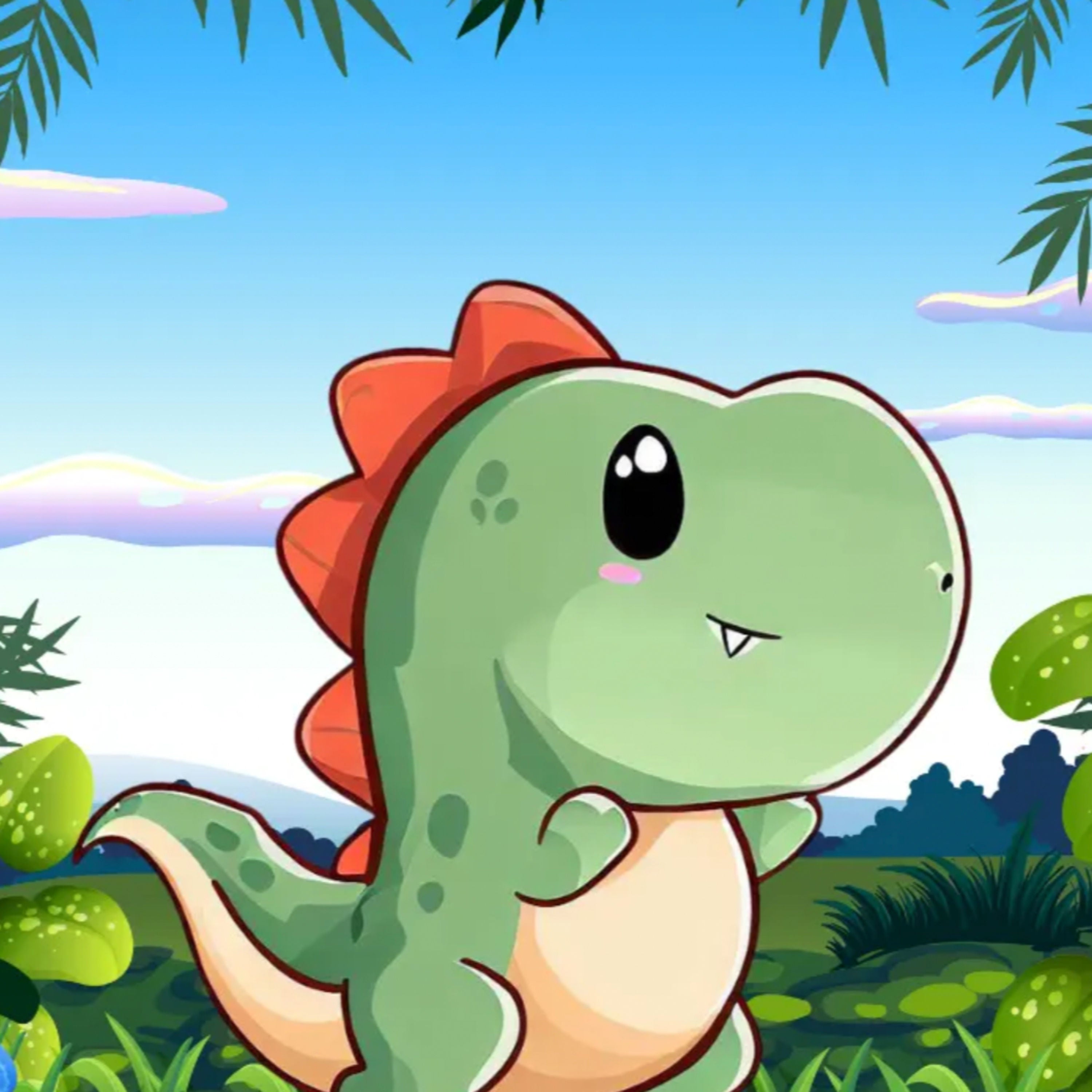 Der kleine Dino Dexter | „Gute Nacht“-Geschichte für Kinder