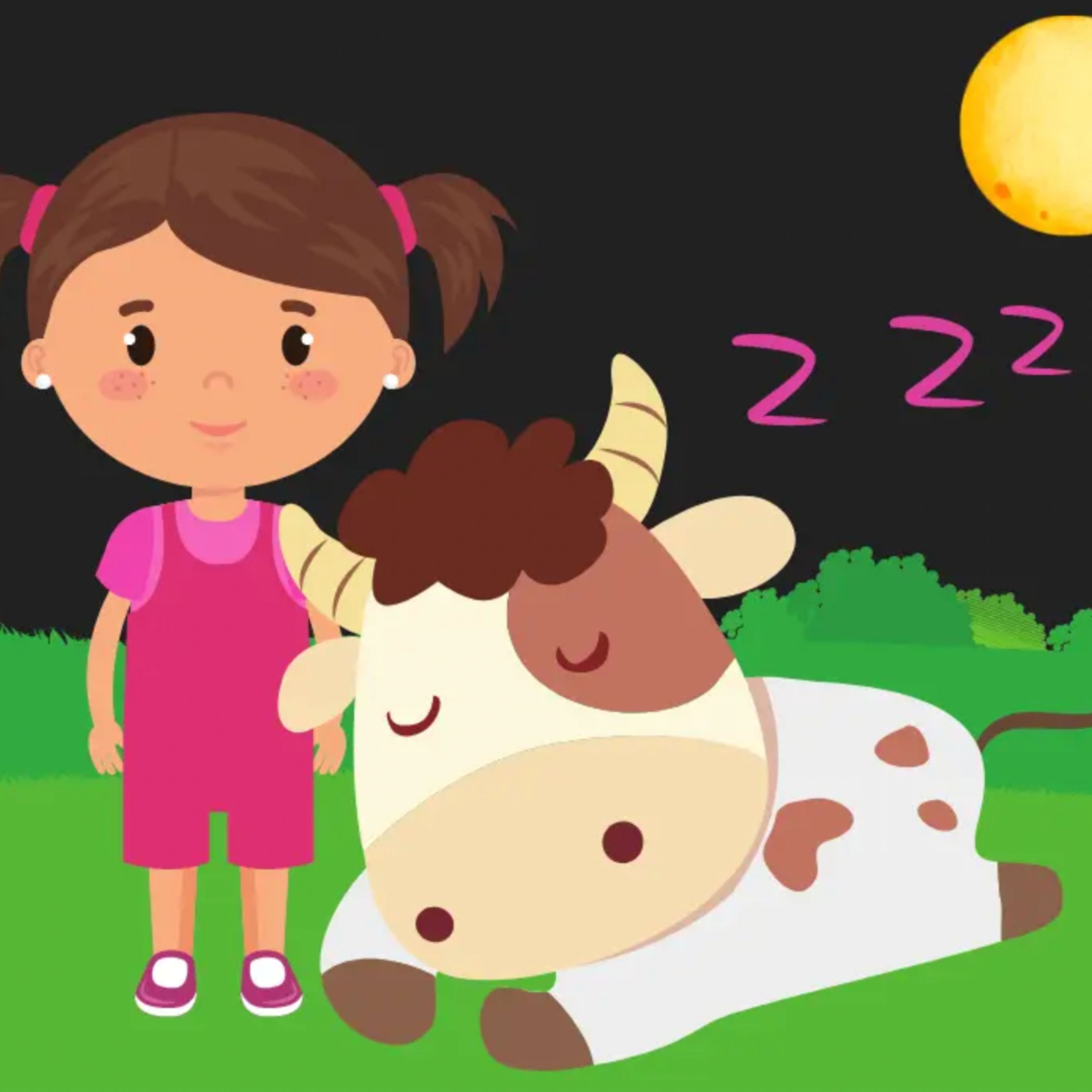 Schlafenszeit auf dem Bauernhof | „Gute Nacht“-Geschichte für Kinder