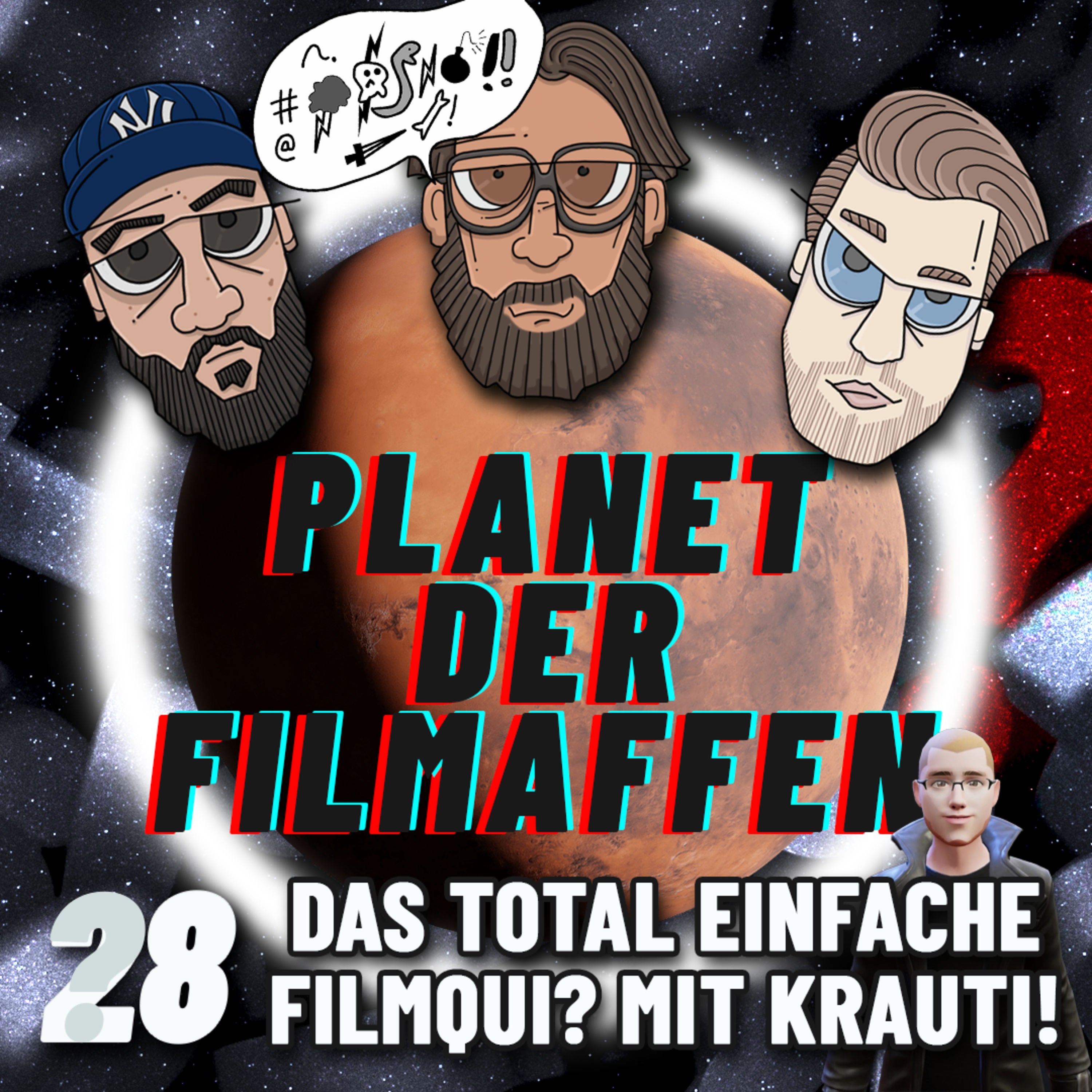 28 - Das "total einfache Filmquiz" mit Special Guest Robin von Krautis Filmkanal