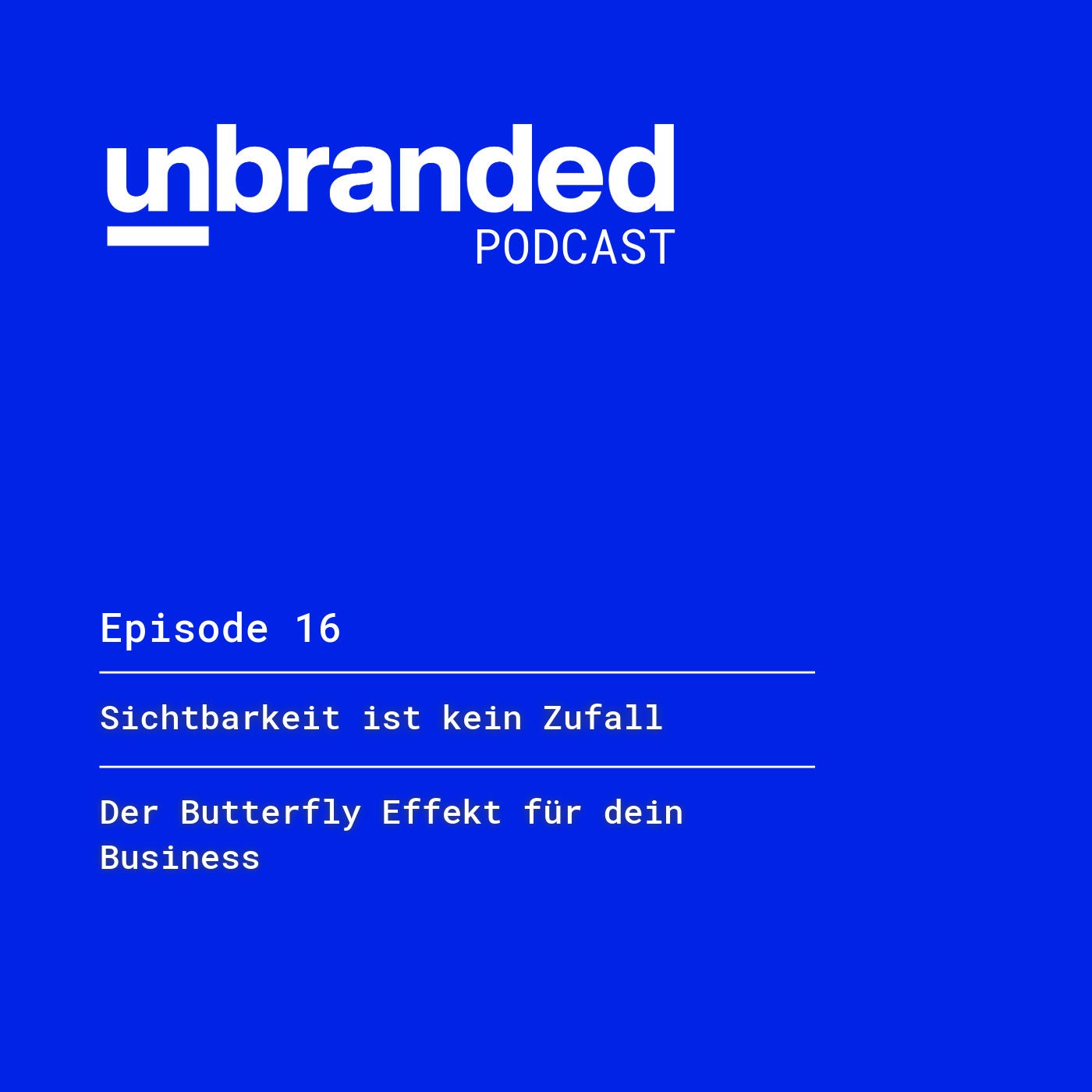 Sichtbarkeit ist kein Zufall