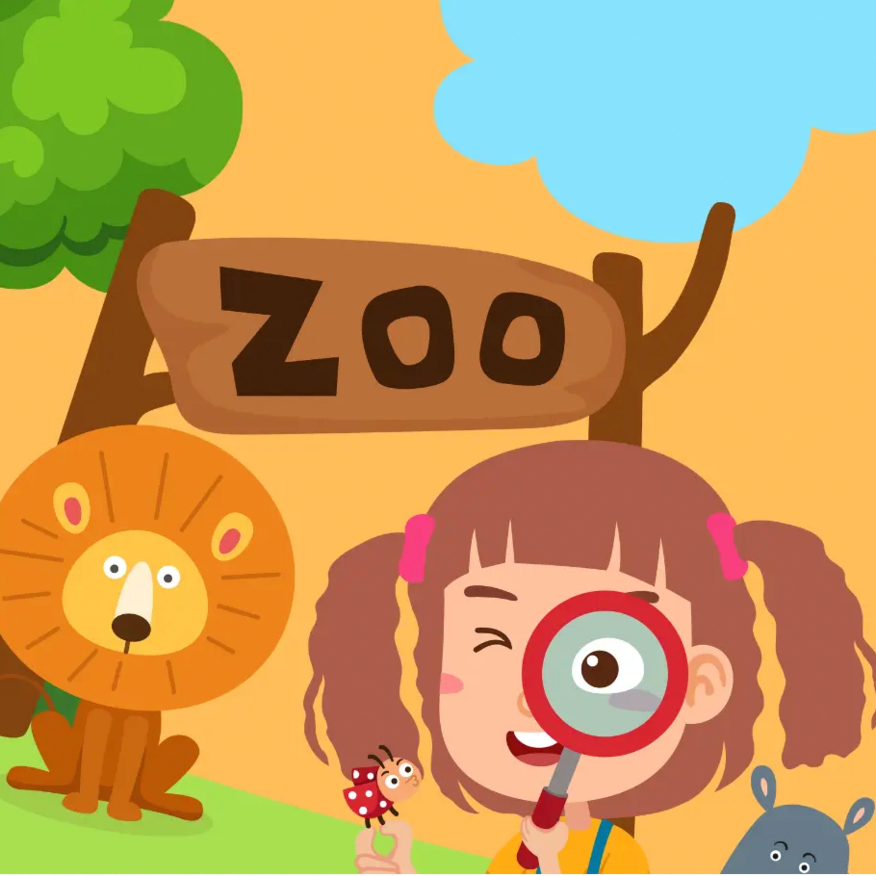 Ein fröhlicher Zoobesuch | lehrreiche Kindergeschichte