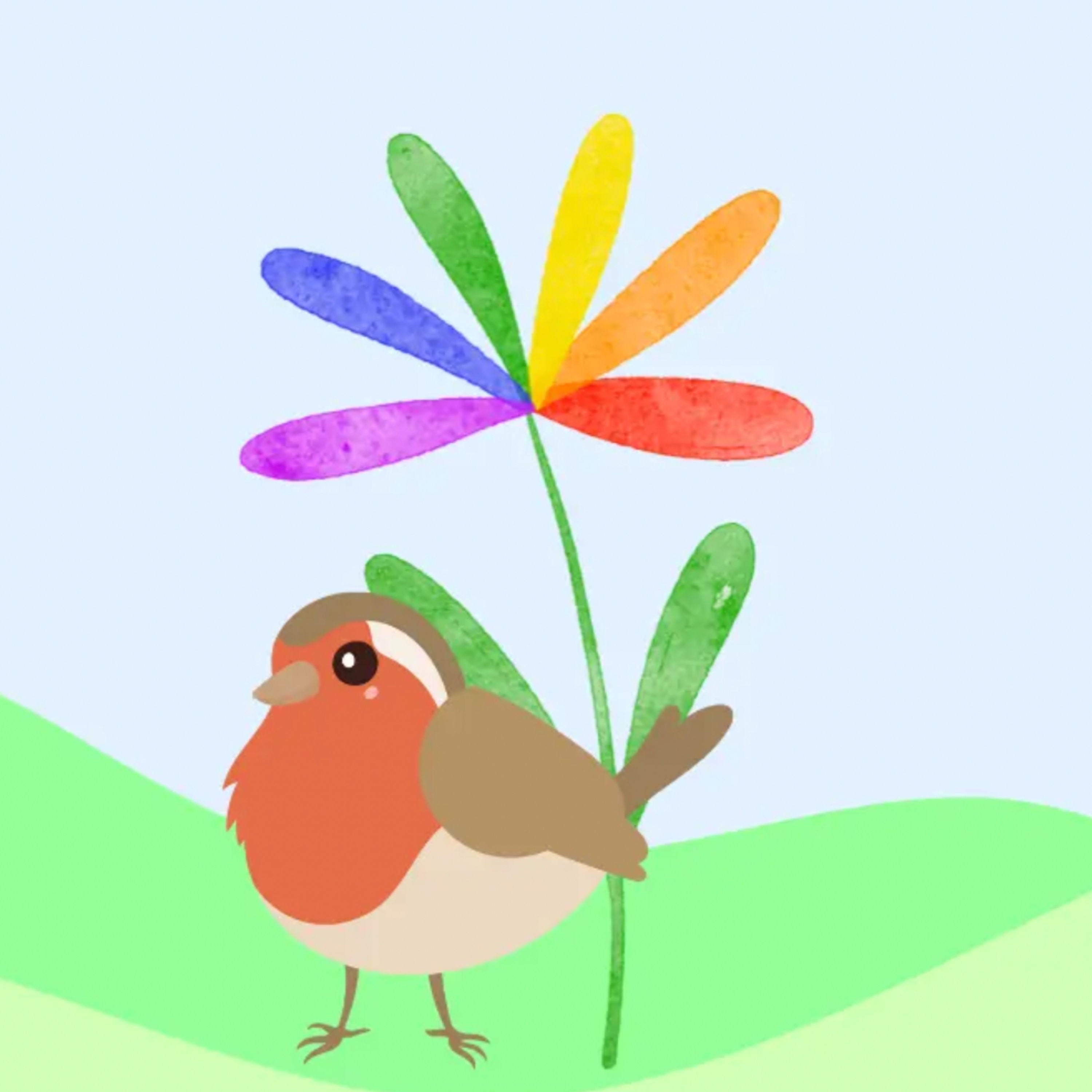 Der kleine Vogel Robin & das Weihnachtsgeschenk | kurze Weihnchtsgeschichte