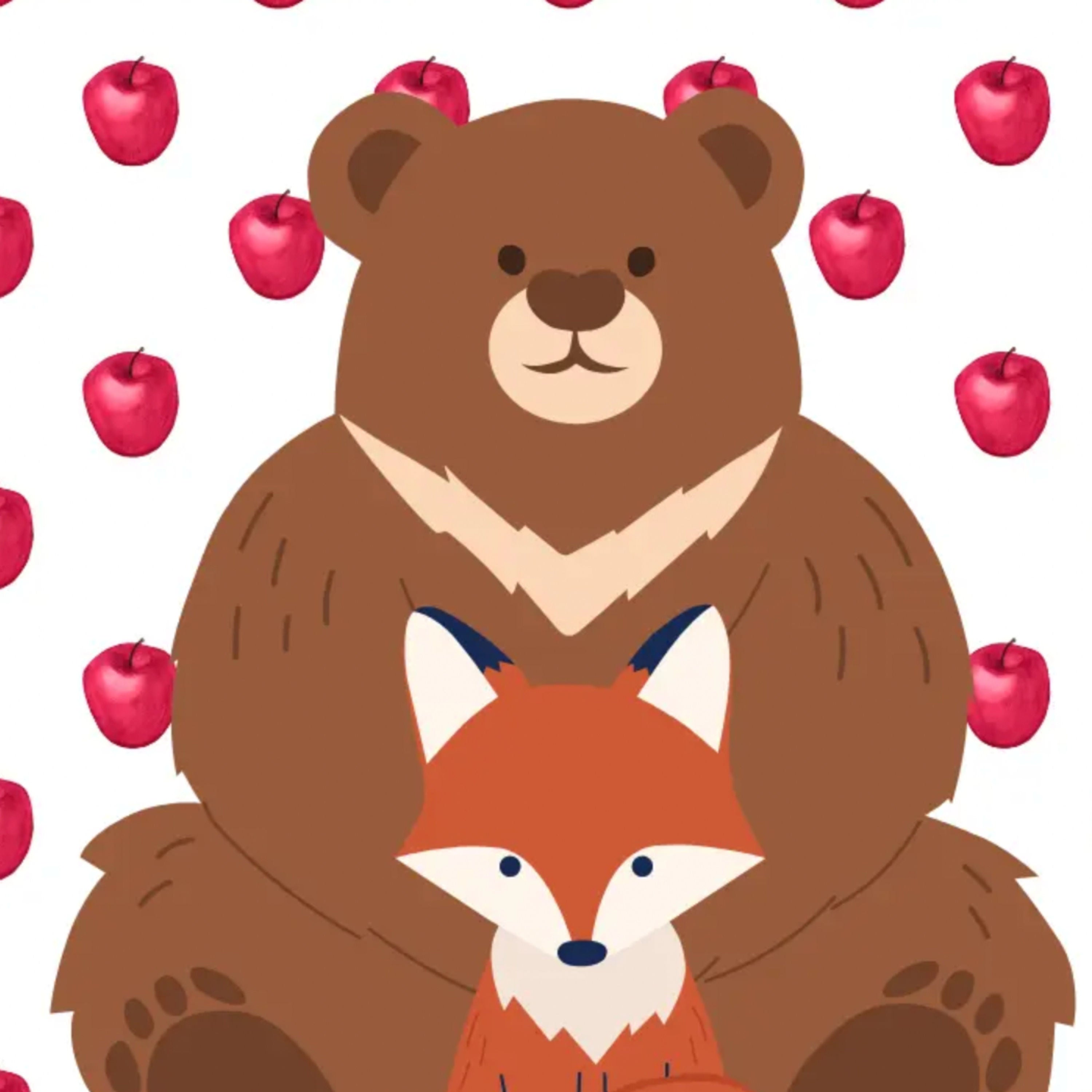 Die Fabel von dem Fuchs & dem Bär | Kindergeschichte mit Moral am Ende