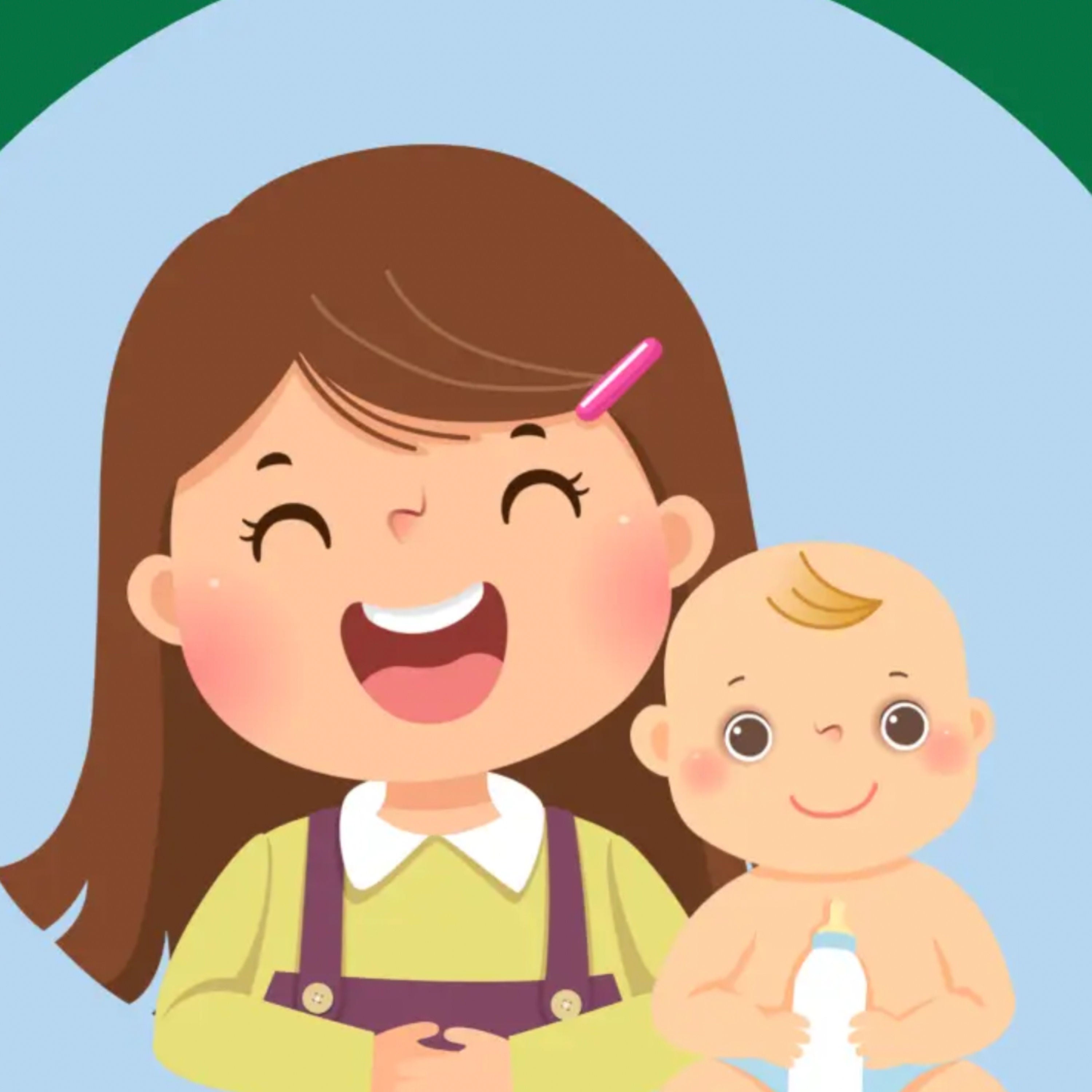 Emma bekommt ein Geschwisterchen | schöne Geschichte für Kinder