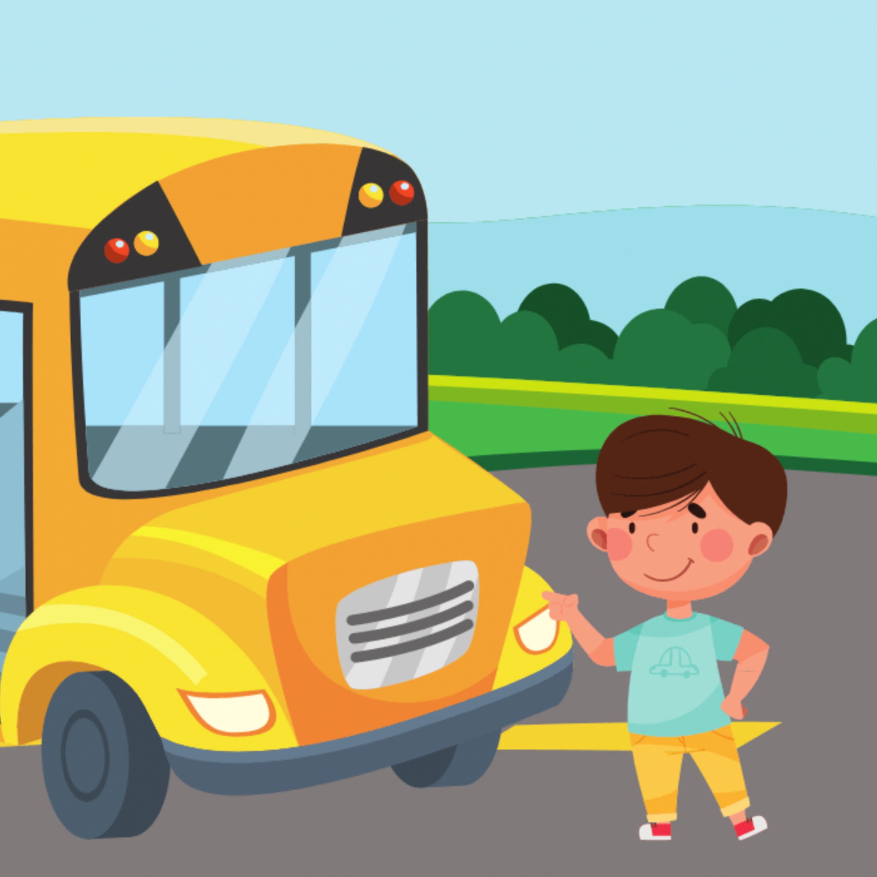 Fritz, der kleine Busfahrer | „Gute Nacht“-Geschichte für Kinder