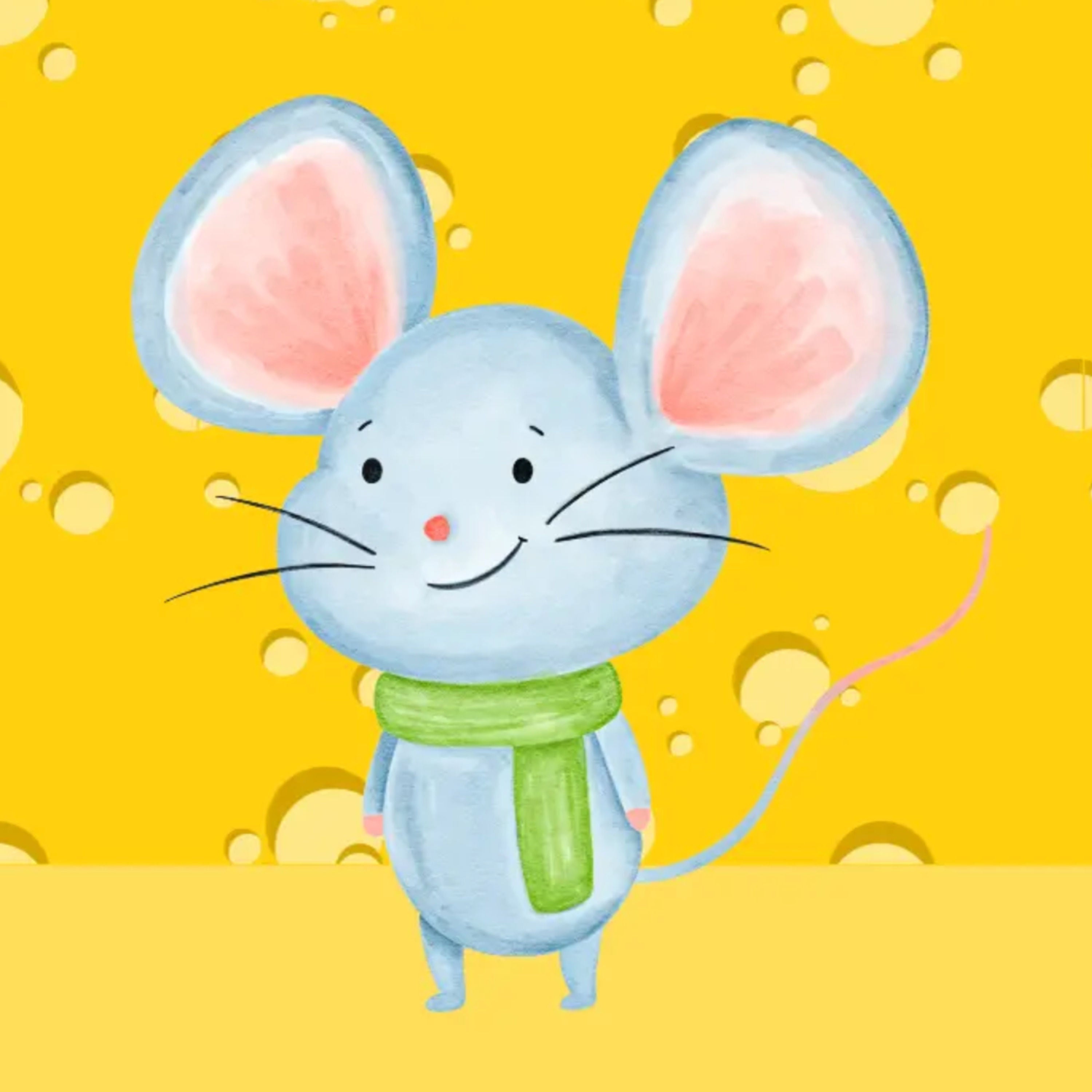 Die mutige Maus Mina & der verlorene Käse | Einschlafgeschichte für Kinder