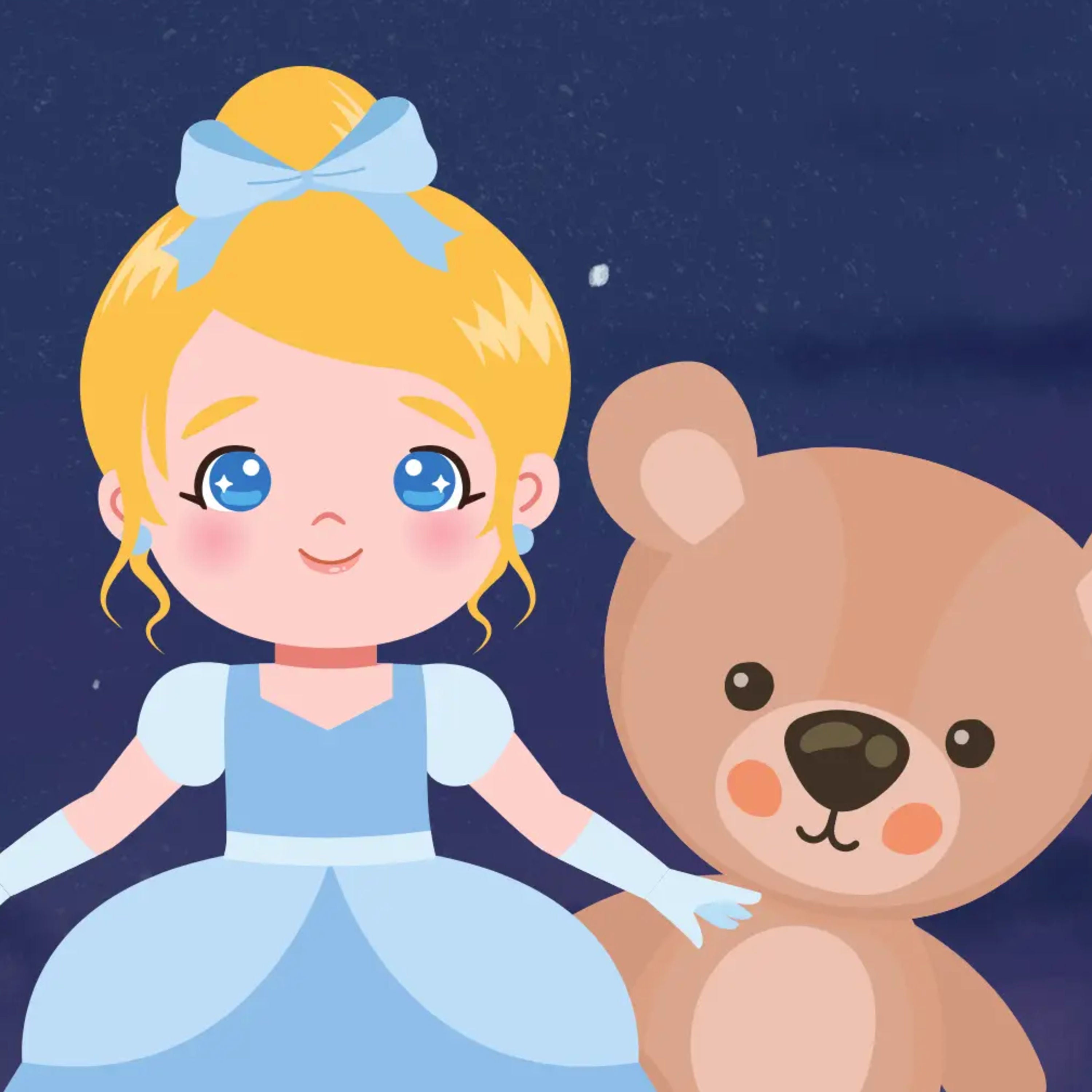Prinzessin Lilli & der Traumbär | „Gute Nacht“-Geschichte für Kinder