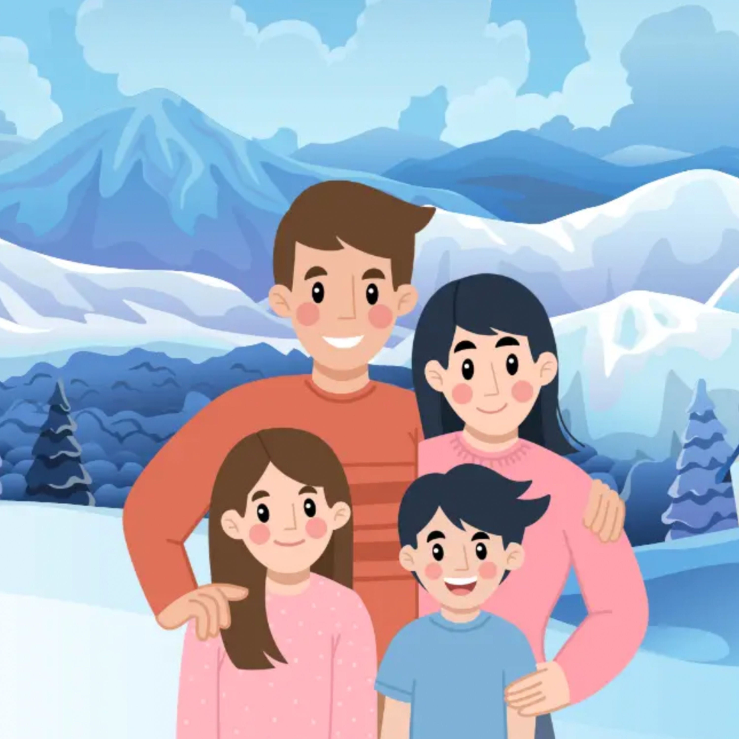 Der erste Schnee des Jahres | kurze Kindergeschichte