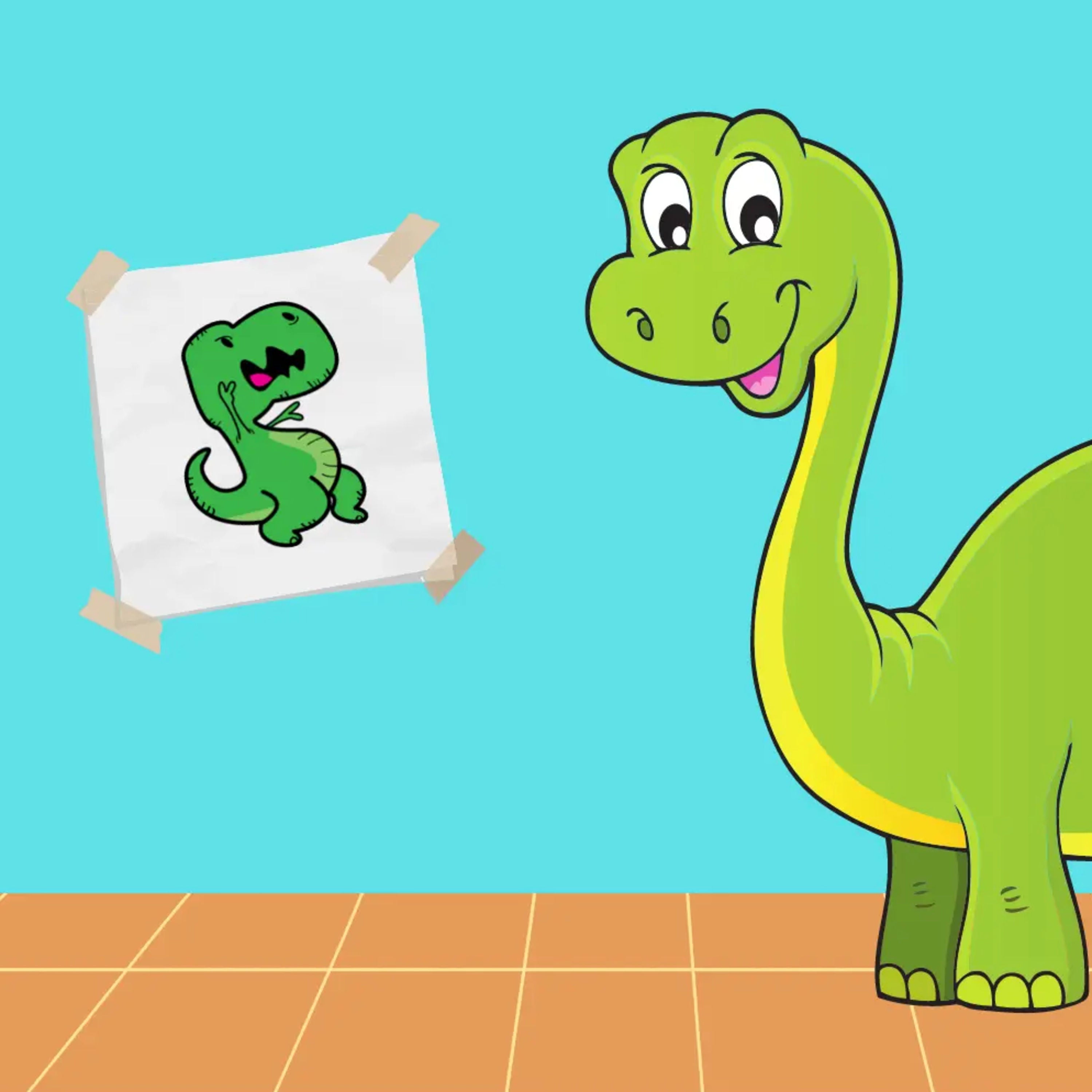 Der kleine Dino Bronto ist noch nicht müde | „Gute Nacht“-Geschichte für Kinder