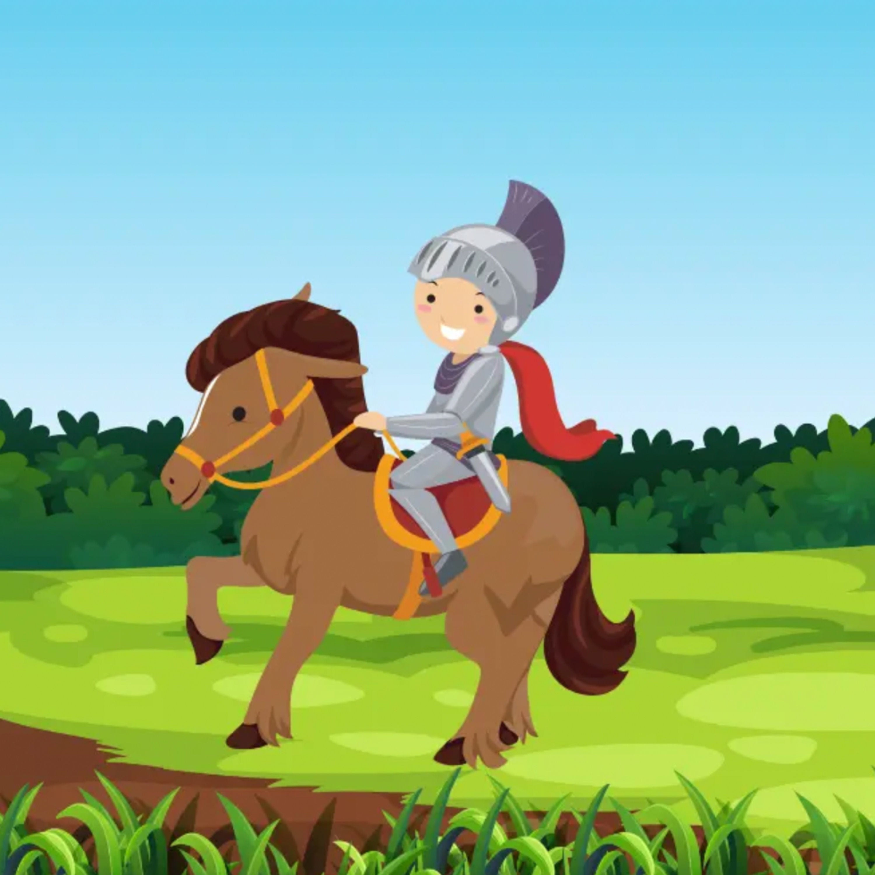 Ritter Rudi & das treue Pony | „Gute Nacht“-Geschichte für Kinder