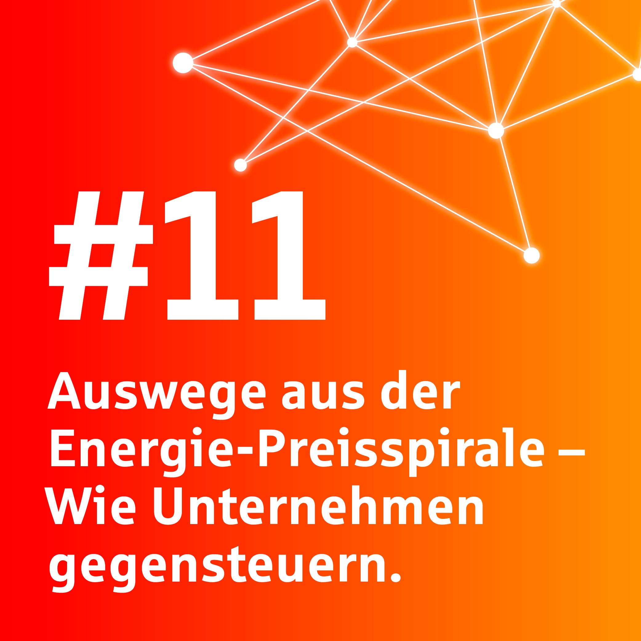 #11 Auswege aus der Energie-Preisspirale – Wie Unternehmen gegensteuern.