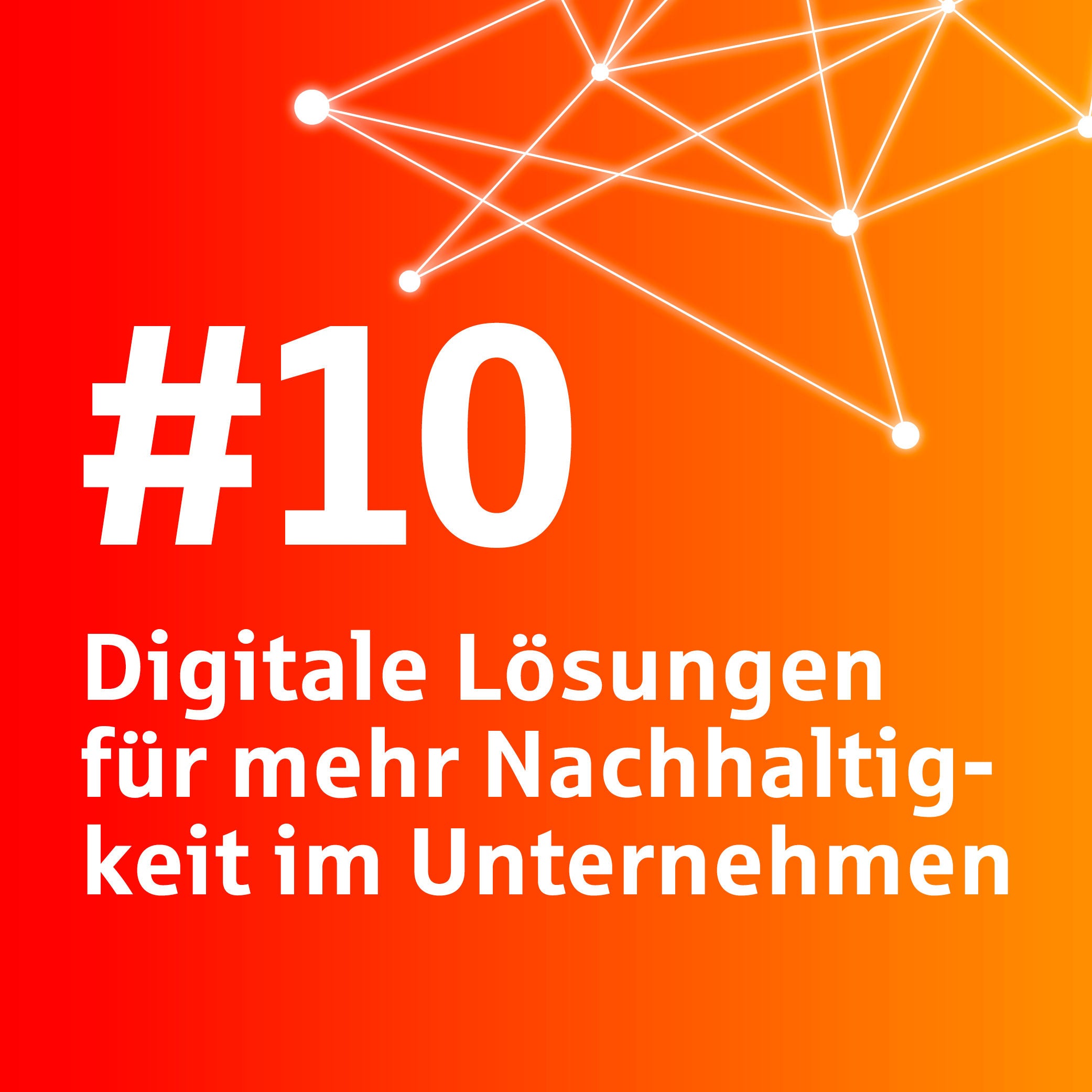 #10 Digitale Lösungen für mehr Nachhaltigkeit im Unternehmen