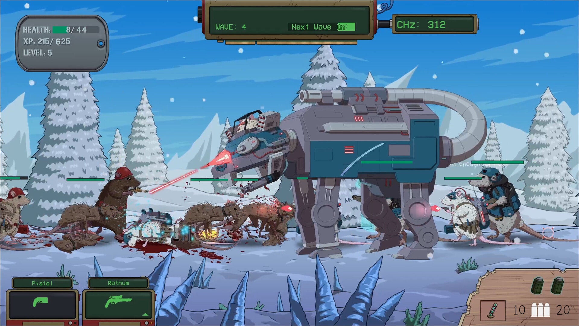 War Rats: The Rat em Up Test