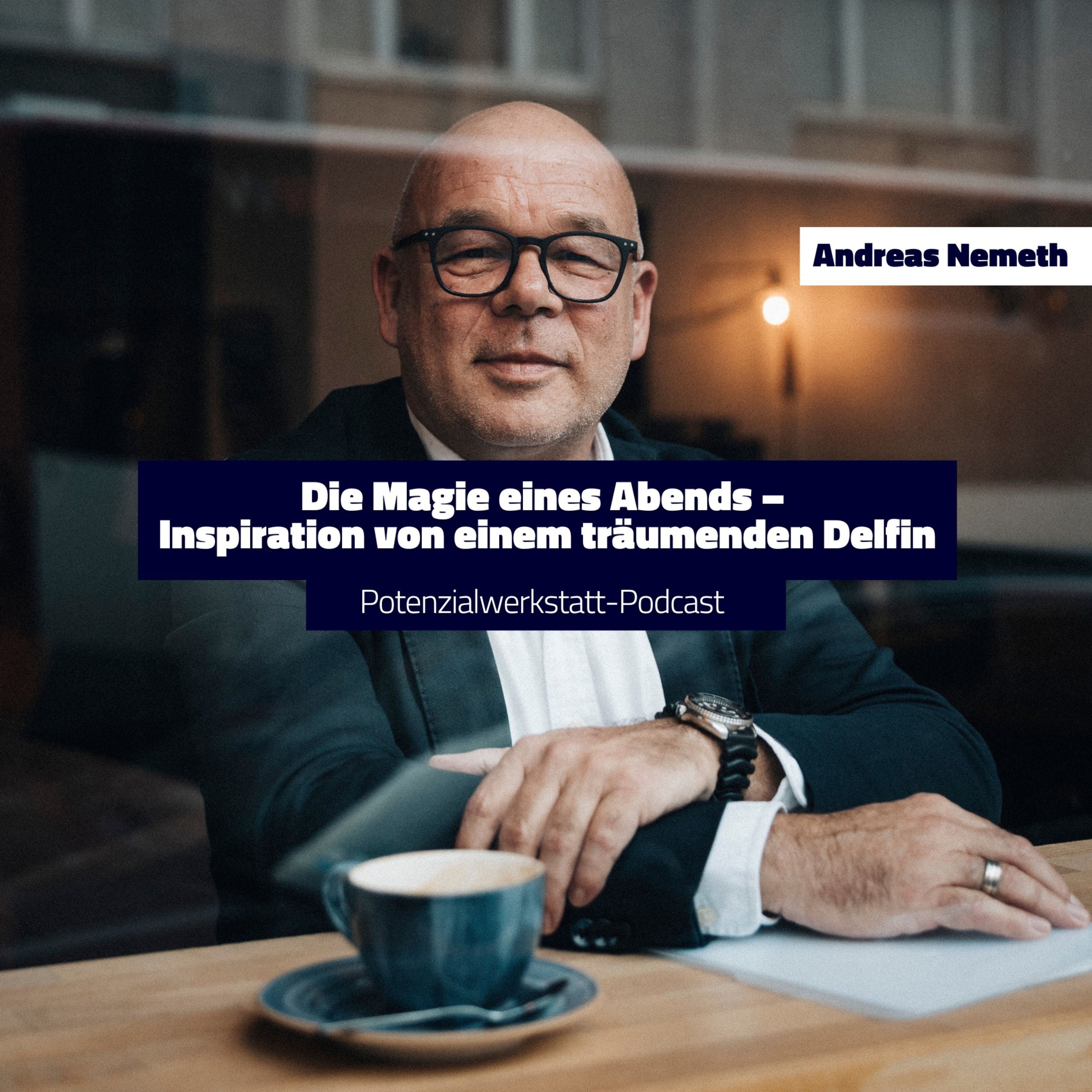 Inspiration von einem träumenden Delfin