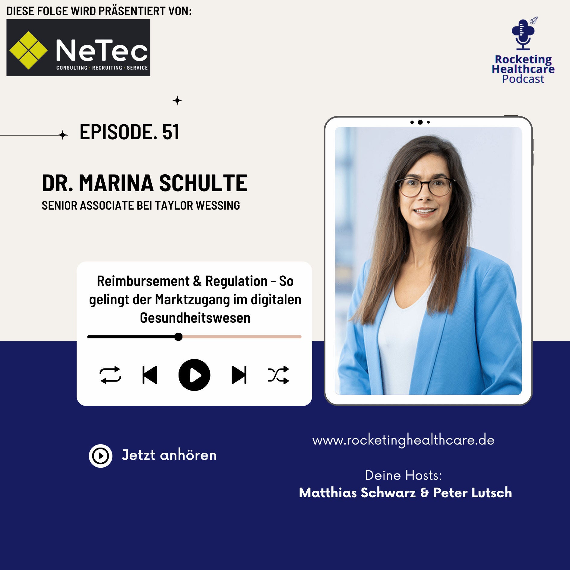 RHC 051: Reimbursement & Regulation - So gelingt der Marktzugang im digitalen Gesundheitswesen
