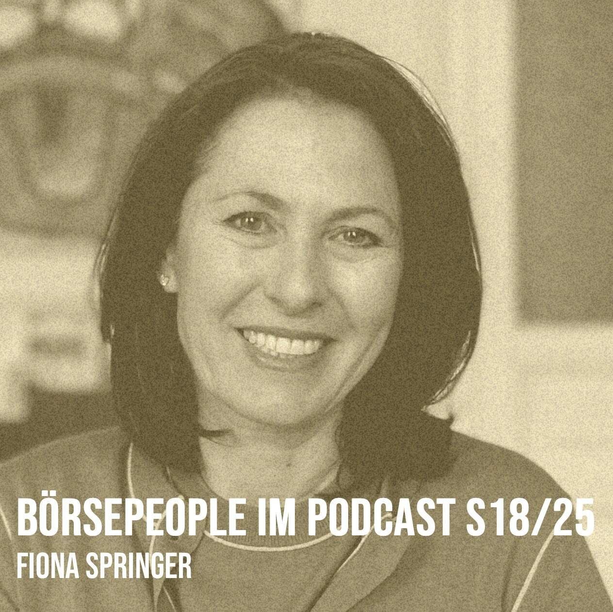 Börsepeople im Podcast S18/25: Fiona Springer