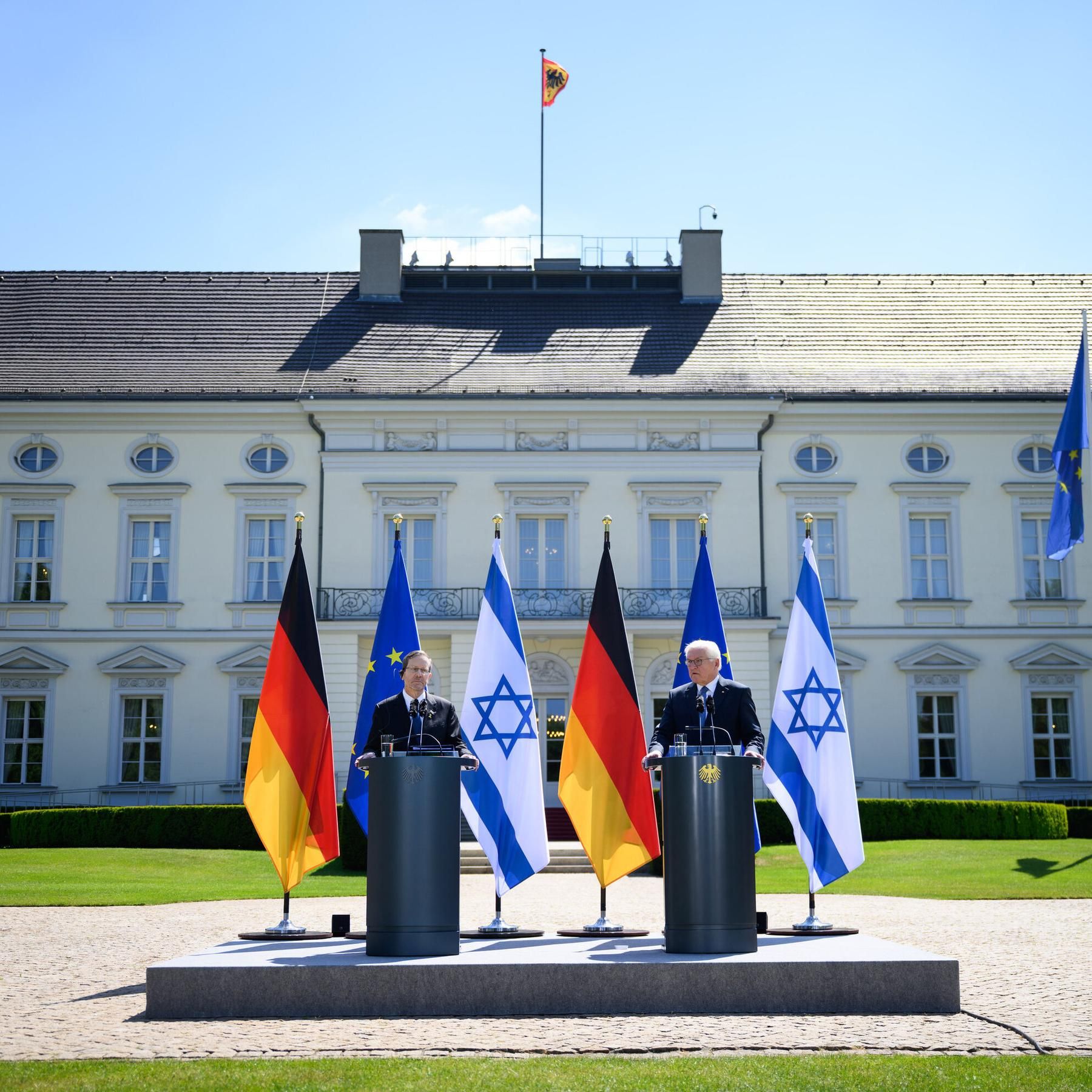 Deutsch-israelisches Jubiläum im Schatten des Gaza-Krieges