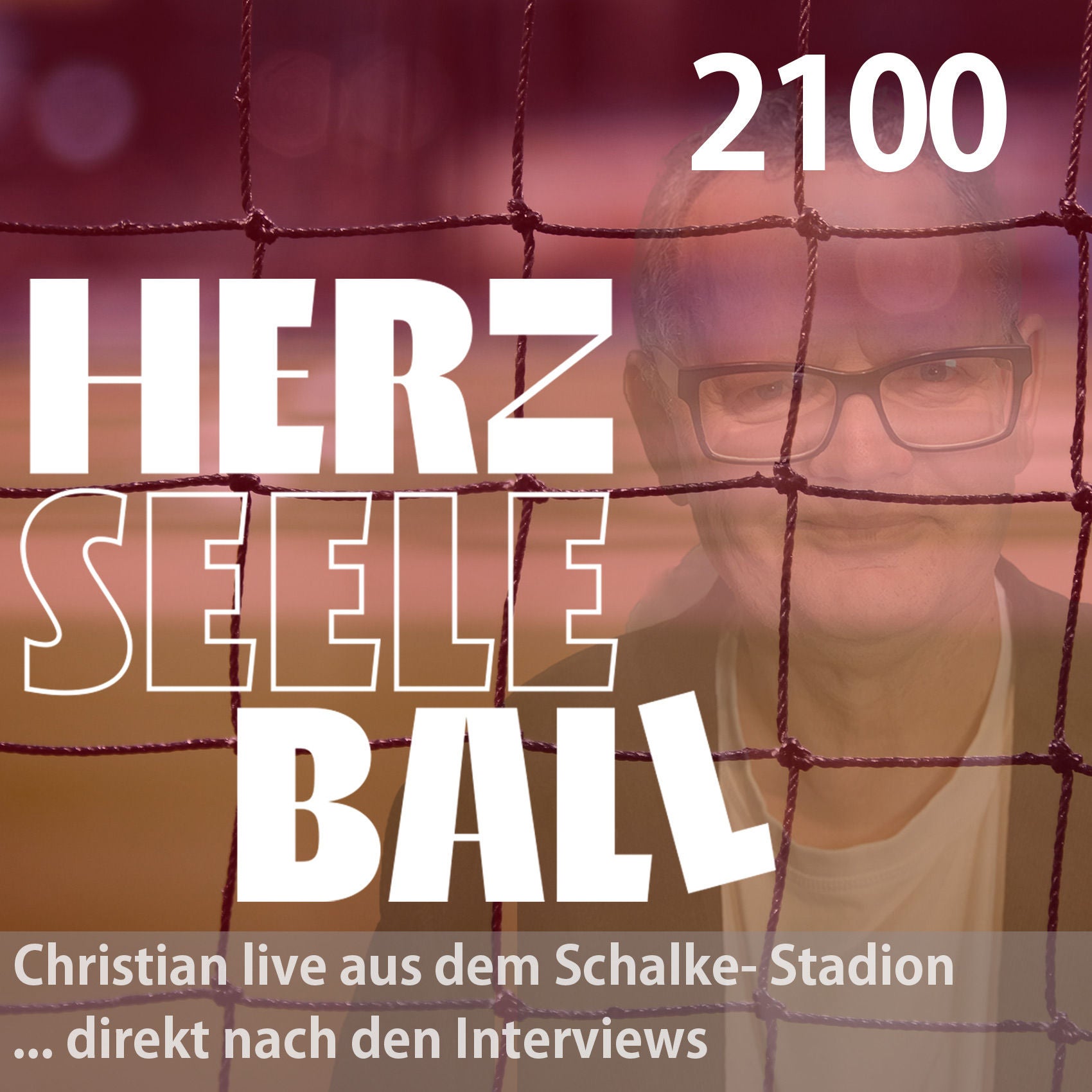 Christian live aus dem Schalke- Stadion... direkt nach den Interviews