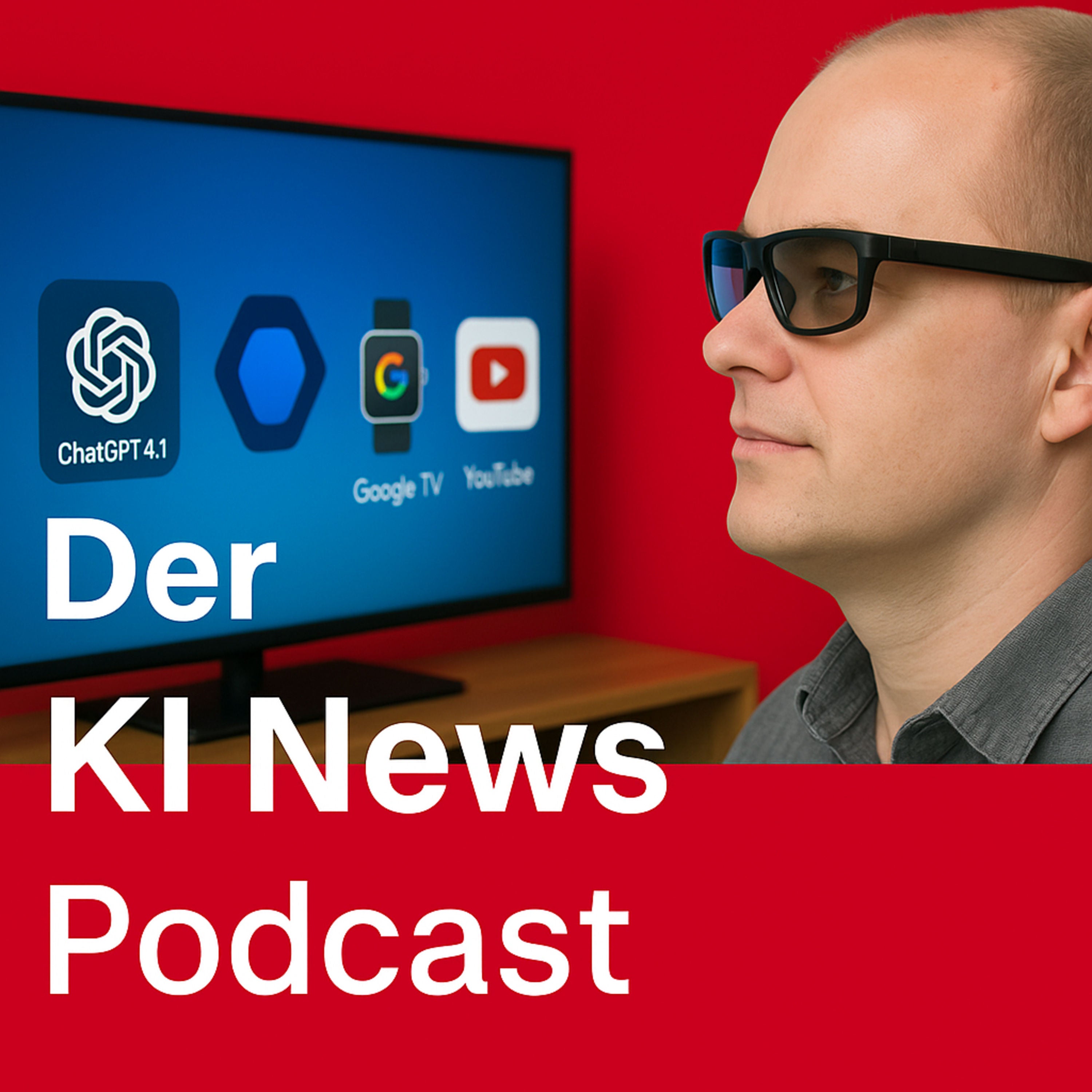 ChatGPT 4.1 Modell | Deep Research PDF Export | Gemini für Smartwach, Google TV, Android Auto | Perplexity mit 500 Mio Investition | Stackoverflow Rebranding | Elon Musk manipuliert Grok